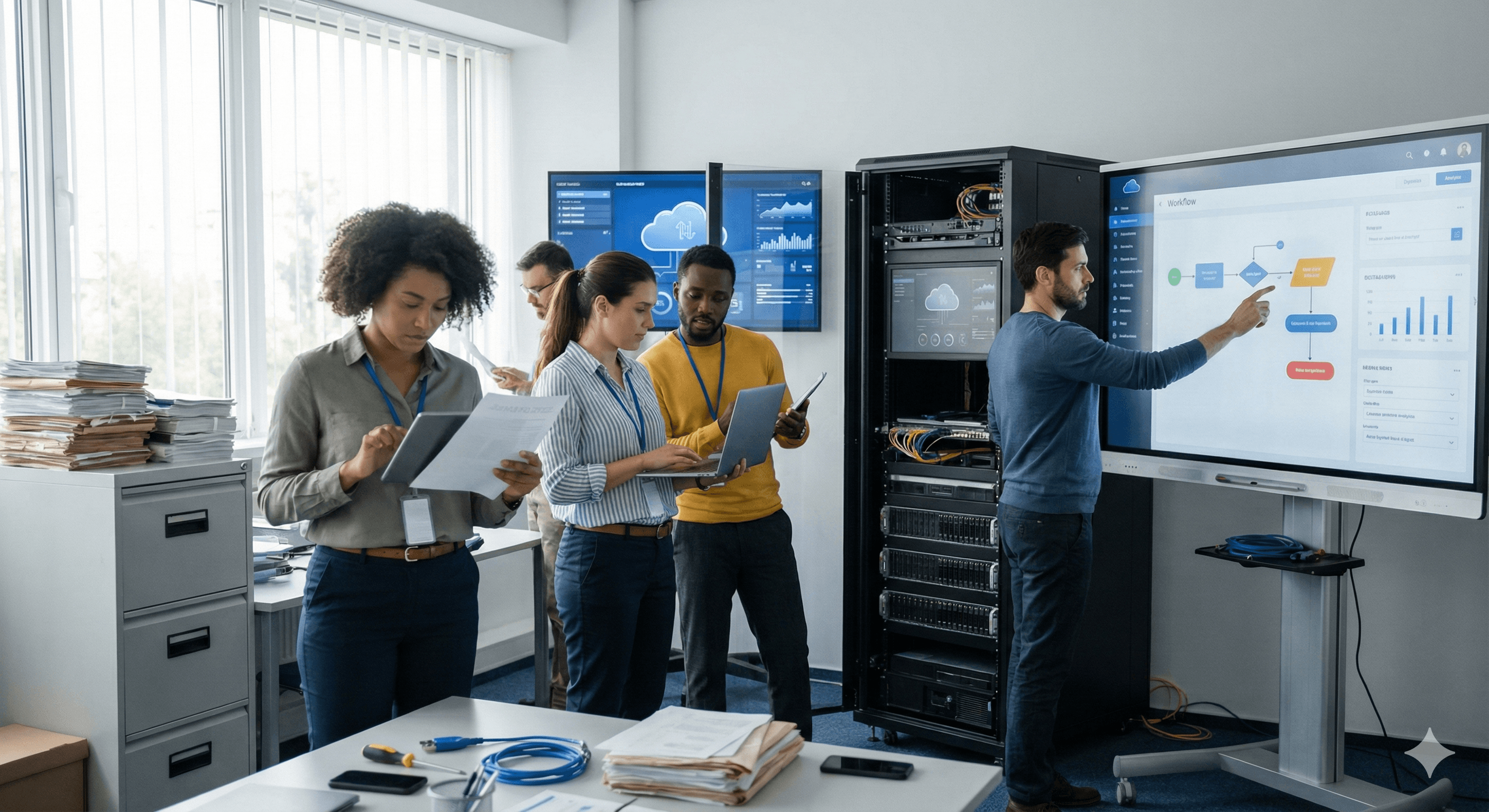 Digital Transformation illustration